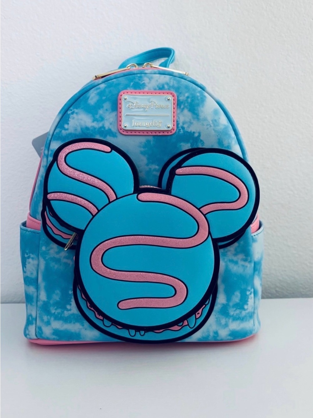 Disney Parks Macaron Loungefly Mini Backpack, Disney Eats